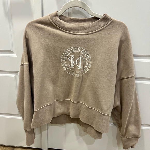 Abercrombie Cropped Crewneck - Picture 1 of 2